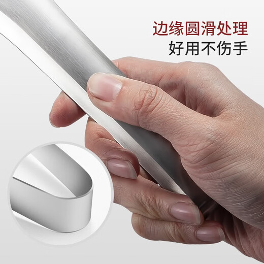 MAXCOOK 304 stainless steel food clips, kitchen anti-scalding clips, barbecue clips, steak clips, cake clips, bread baking clips, 304 all-steel food clips MCJQ-022