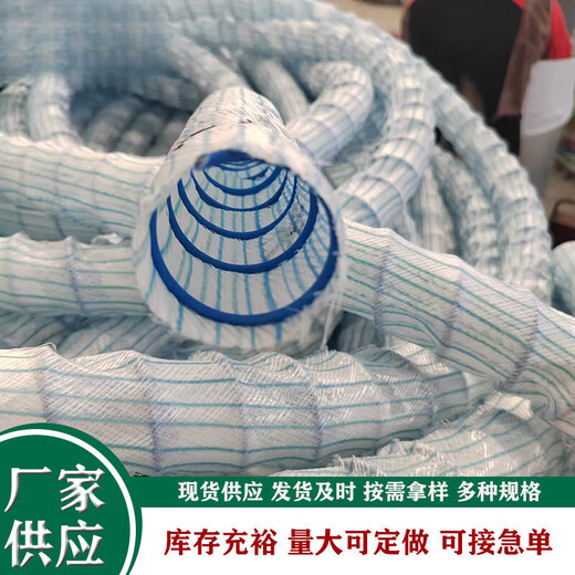 Soft permeable blind pipe steel wire corrugated drainage pipe highway roadbed greening seepage drainage pipe soft permeable pipe 50mm-300mm