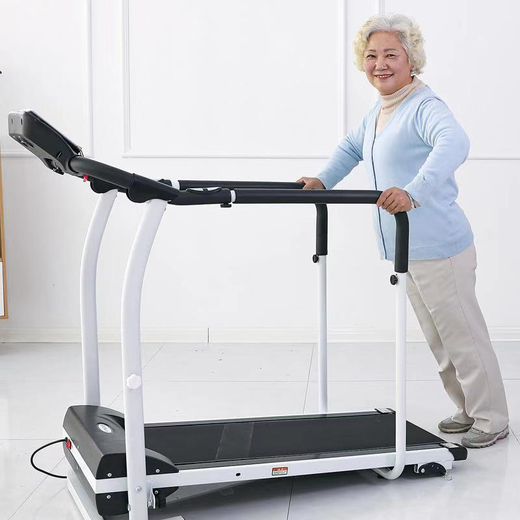 McGordon Rehabilitation Treadmill Home Walking Machine for Middle-aged and Elderly People Fitness Recovery Equipment Limb Training Safety Walking Machine Plug-in Model Equipped with Safety Assist Belt
