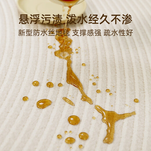 Derenkafu-Marke Teppich Wohnzimmer 2024 neuer Tea-Tischdecke ohne Waschen und löschbares High-End-Sofa großer Fläche wasserdicht 16868 240*360 cm (geeignet für 4 Personen oder L-förmige Sofa)