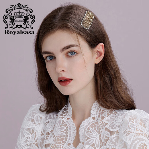 Royal sasa royal salsa hair accessories hairpin side bangs clip 2-piece set BB clip hairpin headwear back of the head hair