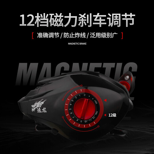 Guangwei (GW) Athlon Water Drop Reel Fishing Reel Luya Wheel Sea Fishing Reel Right Hand Magnetic Brake Fishing Athlon Water Drop Reel Right Hand