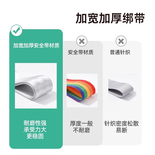 Tuban行李箱绑带十字打包带旅行箱托运加固带拉杆箱捆绑带防爆行李带锁 可拆分三重加固-银色-关密码锁 【强韧安全带材质】