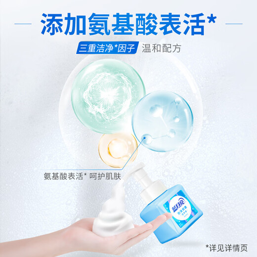 Blue Moon Hand Sanitizer Foam Antibacterial Set 255ml*2 (Aloe Vera + Cedar) Rich Foam Amino Acid Protects Hands