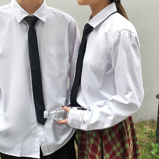 Qinsilu Hong Kong White Shirt White Student Style Coreano Corea de moda