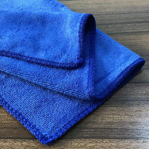 Weiyang WYS-1518 Mikrofaser Rag 35*75 cm Blau 78G 5-teilig (groß) Hotel Immobilienwagen Waschputztuch