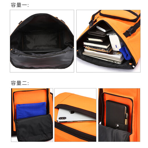 Tool Bag Shoulder Customized Housekeeping Cleaning Tool Backpack Home Appliance Cleaning and Repair Waterproof Oxford Large Black