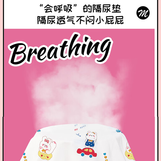 Magmeng baby changing pad washable nursing mattress aunt pad breathable cotton sheet 70*100cm