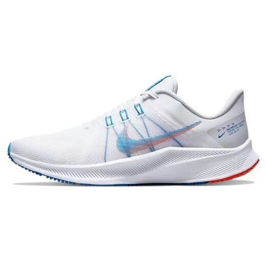 
Nike (NIKE) official ship store men's shoes spring new sports shoes REVOLUTION 7 mesh breathable lightweight running shoes DA1105-101/QUEST 4/white and blue 42.5