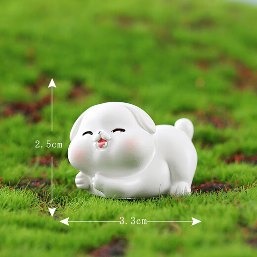 集物一册萌萌大熊猫小摆件 可爱熊猫公仔桌面小摆件送同学儿童生日礼物 卖萌小白(一套6个)+小布袋子