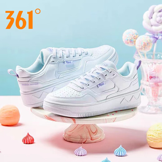 361 grados zapatos para mujeres zapatos deportivos zapatos de primavera y verano zapatos blancos bajos livianos zapatos casuales 361 grados zapatos para mujeres 361 grados blancos/agales-6623 35