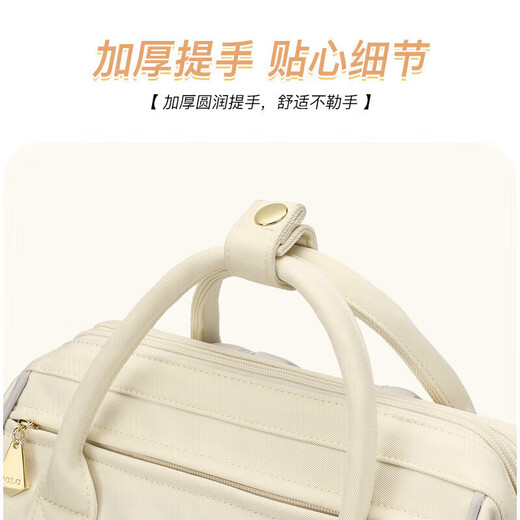 POLO双肩包女士背包妈咪包书包大学生大容量电脑包生日礼物送女友