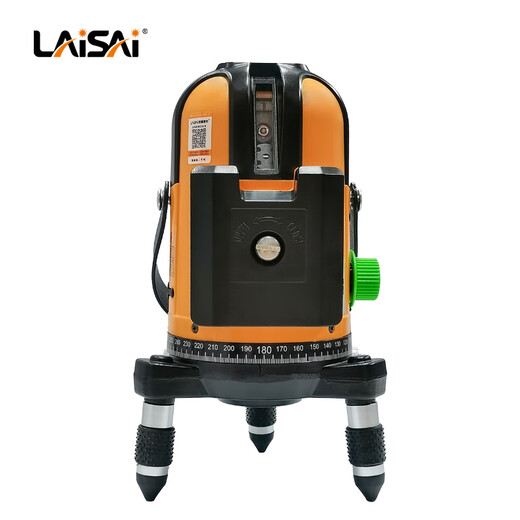 Laise Laser Level 5-Wire-Grünen mit hoher Breite mit grünem Licht LSG686SPD Infrarotmarker Hochvorbereitungsdünne Linie Automatische Levelmessgerät LSG649SPD Green Light Fünf-Wire-Standard-Standard mit Double Electric + Stativ