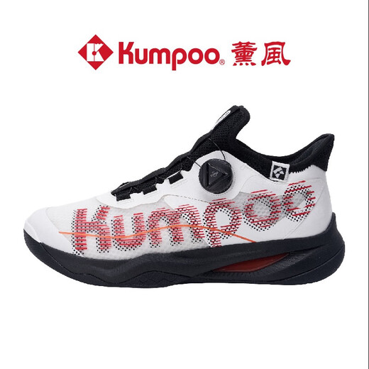薰风（KUMPOO）熏风羽毛球鞋熏风厚羿pro羽毛球鞋男士羽毛球鞋女士羽毛球鞋薰风 厚羿PRO KH-G826S 白/红/黑|纽扣 43
