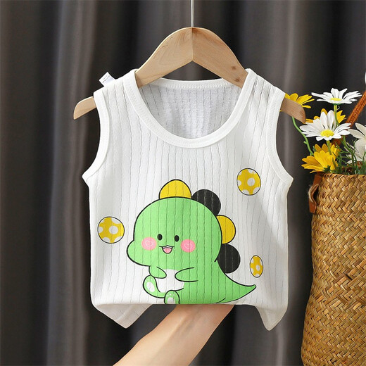 Sechs Farben des Glücks, 2-teilige Babyweste Sommer Pure Cotton Thin Style Jungen und Mädchen, Babys und Kinder atmungsaktiven Bauchbauchschutz Kinderhülsenweste zufällig gemischt und übereinstimmend 2 Packungen (falls Sie möchten, hinterlassen Sie bitte eine Nachricht und Notiz) 100