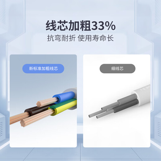 Chint (CHNT) master control socket/plug cord/row plug/terminal board/pull cord board/extension cord socket 2-position combination hole master control 0.8 meters