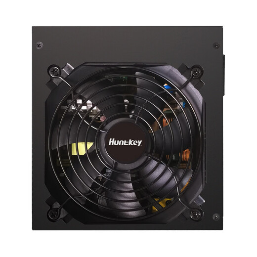 Huntkey WD850K Vollmodul Goldmedaille 850W Computer Stromversorgung (80plus Goldmedaille/Einzelkanal 70.8a/natives PCIE5.0/Vollspannung/LLC+SR+DC-DC)