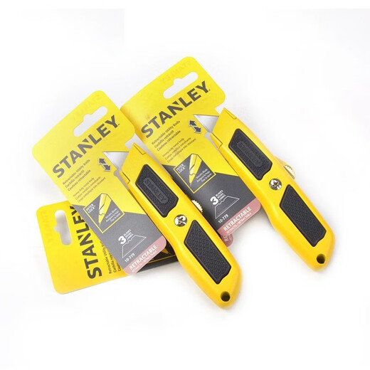 STANLEY Autor pesado acero inoxidable de acero inoxidable giratorio giratoria Multifunción Fondo de pantalla espesado Saféz de cuchillo de grado de grado industrial Hoja de gancho 5 piezas-11-983-0-11C
