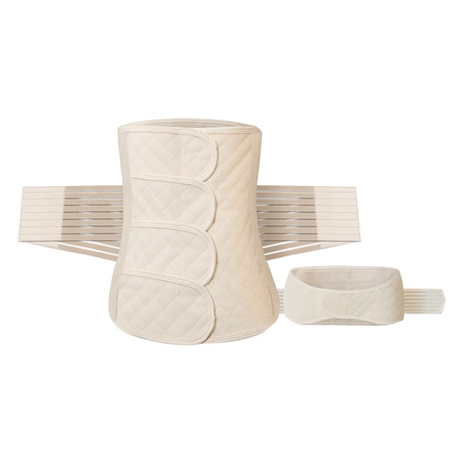 SKME Cinturón abdominal posparto Algodón puro Algodón Ultra delgado Sección de cesárea transpirable Belin de la cinta pélvica postoperatoria Especial Color de la piel (incluido el cinturón pélvico) XL (período de entrega de entrega 130-150 Jin [Jin iguala 0.5 kg])