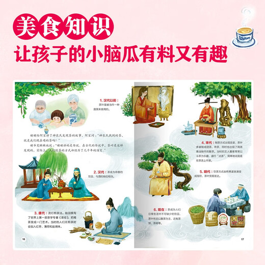 Food Chinese Picture Book Set 4 Bände (heißer Topf, Peking Braten Ente, Tofu, Tee) Geschmacksbilderbuch an der Spitze der Zunge 13661 ** 6 Shi Xiaoxing usw. ** Jugendverlag House