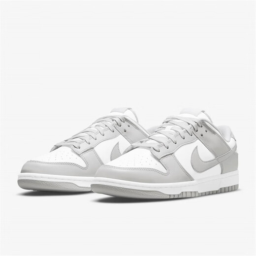 耐克（NIKE）Dunk Low Retro 男子白灰运动鞋复古板鞋 DD1391-103 灰白 43