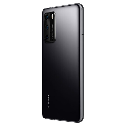 华为（HUAWEI）P40 海思麒麟9905GSoC芯片鸿蒙系统 莱卡超感知影像 小屏幕直面屏手机 【亮黑色】5G全网通 8GB+128GB