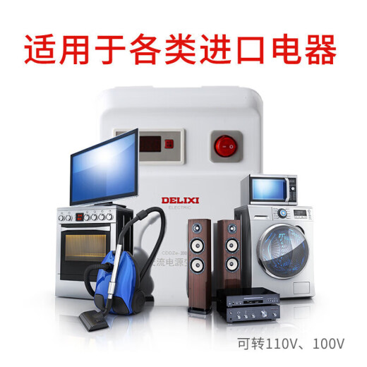 Delixi Electric Transformer Voltage Converter US and Japan 1500W220V to 110V/100V