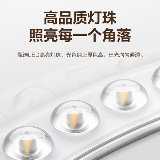 OPPLE LED living room and bedroom ceiling lamp wick 36w white light 5700k round magnetic modification replacement light source light panel module 1 pack/