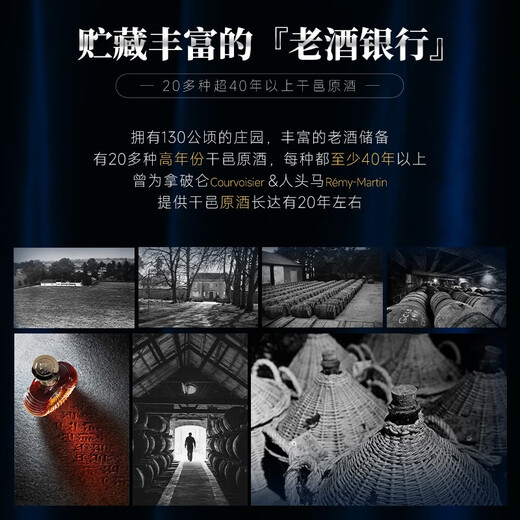 派斯顿（PASSTON）法国进口洋酒XO白兰地40°烈酒礼盒金钻 原酒进口 热门星选 700mL 1瓶