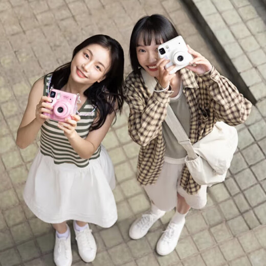 Fuji (FUJIFILM) instant mini12 camera minise upgraded model, one-time imaging, instant beauty, birthday gift, Mini Se Gray (in stock), official standard configuration