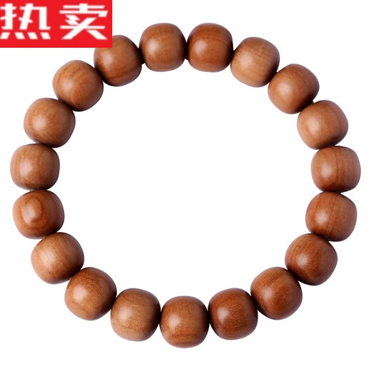 翡芙迪正宗黑肉印度迈索尔老山檀老型珠桶藏珠檀香木手串男女安神佛念珠 黑肉圆珠12108颗
