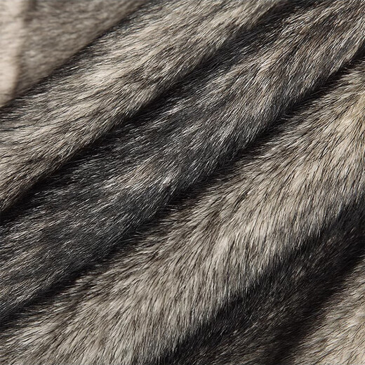 
NLMN mid-length parka overcoming men's winter [Fur integrated] Coyote fur inner liner coat leather fur coat men's military green wolf fur inner liner cashmere sleeves 2XL (135Jin[Jin equals 0.5 kg]-150Jin[Jin equals 0.5 kg])