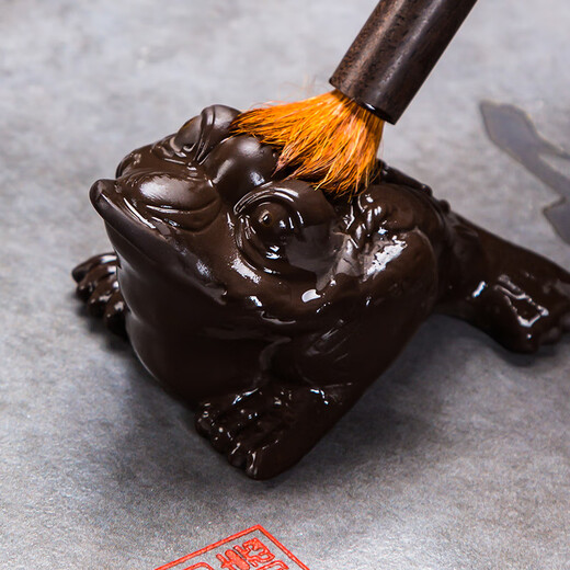 Porcelain brand tea set, tea set, tea tray, induction cooker, kettle, integrated table, automatic water kettle, tea table, tea table set, 34 pieces Konggu Orchid + Bajun tea set