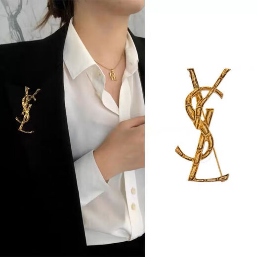 Xuanyong brooch women's high-end exquisite niche light luxury design high-end cold style corsage suit pin accessories light luxury