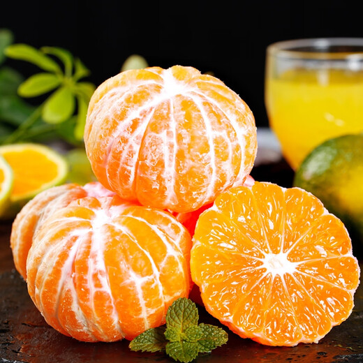 秭归脐橙新鲜宜昌特早蜜桔 时令水果薄皮桔子酸甜孕妇宝宝柑橘整箱团购 【畅吃】净重5斤中果 55mm+