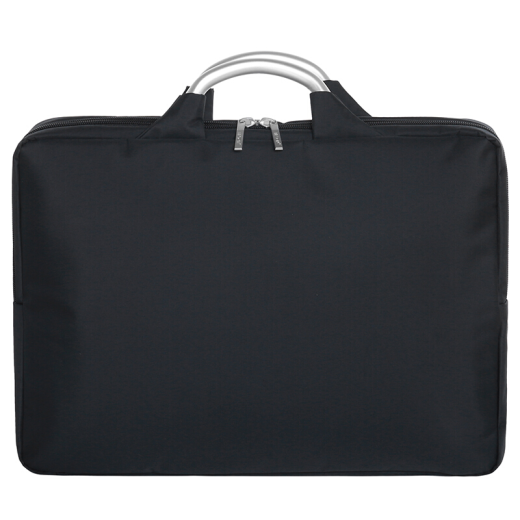 
LeXON shoulder bag men's business laptop 16-inch computer bag casual thin handbag briefcase briefcase black-LN1049N3 medium bag 13.3 inches