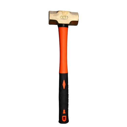 XMSJ explosion-proof copper hammer octagonal hammer copper hammer explosion-proof octagonal hammer explosion-proof copper hammer aluminum bronze 4 pounds 1.8kg