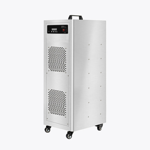 SUNCOOK Mobile Large Ozone Generator Industrial Food Factory Cold Storage Warehouse Breeding Farm Cosmetics Factory Garbage Room Laboratory School Hospital Sterilization and Deodorization Disinfection Machine 80g/h Upgraded Powerful Model