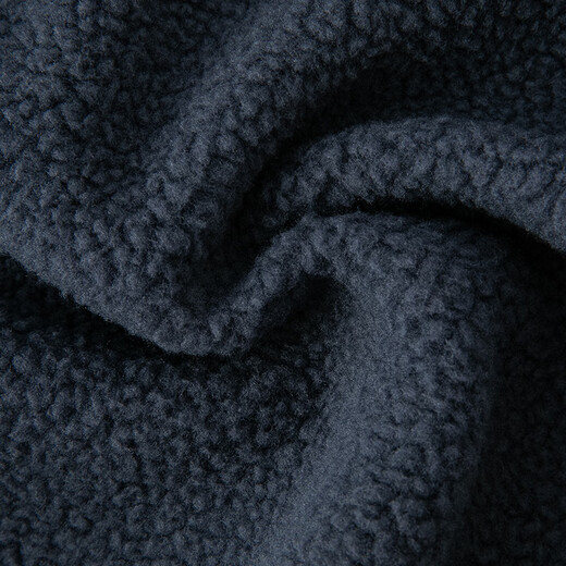 DAVE&BELLA Children's Sports Suit Girls' Autumn Clothes New Polar Fleece Boys' Clothes Large Children's Tops and Trousers Two-piece Set Navy Blue Ready Stock 100 cm (recommended height 90-100cm)