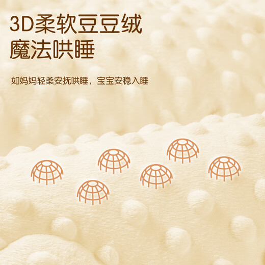 Magmeng baby blanket pure cotton newborn autumn and winter thickened anti-jump swaddle wrap is delivered room warm anti-kicking quilt