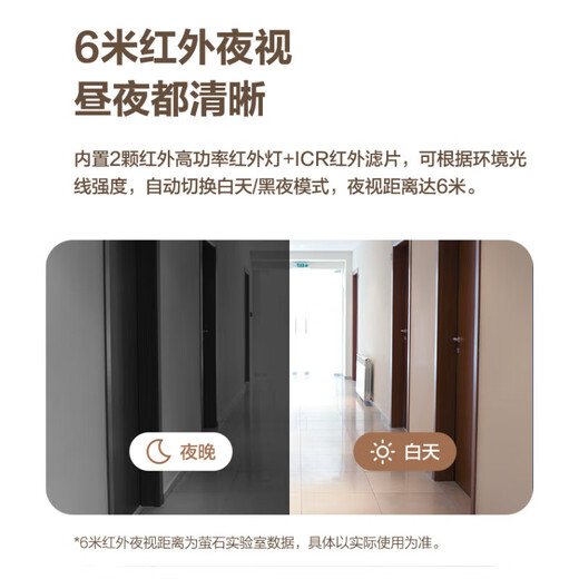 萤石 云家用智能猫眼可视门铃 无线WiFi高清电子防盗摄像头 门口夜视监控器 DB2C/CP3 CP3 【300W+162°广角】 标配