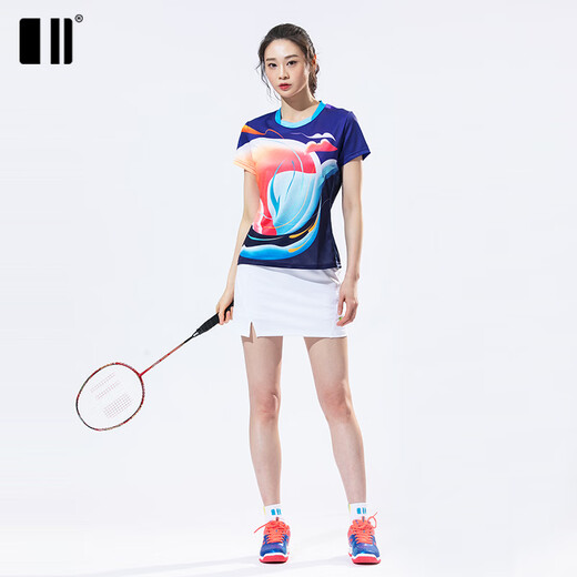 
New Tennis Clothing Set Badminton Clothing Spring and Summer Short Tops Men's Team Clothing Personalized T-shirt Breathable Quick Dry Men's Top C11978 XL