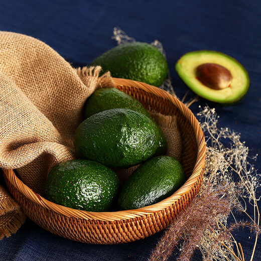 Beijing Fresh, imported avocado from Peru, 6 large fruits (not ready to eat) single fruit weigh 130g, fresh fruit