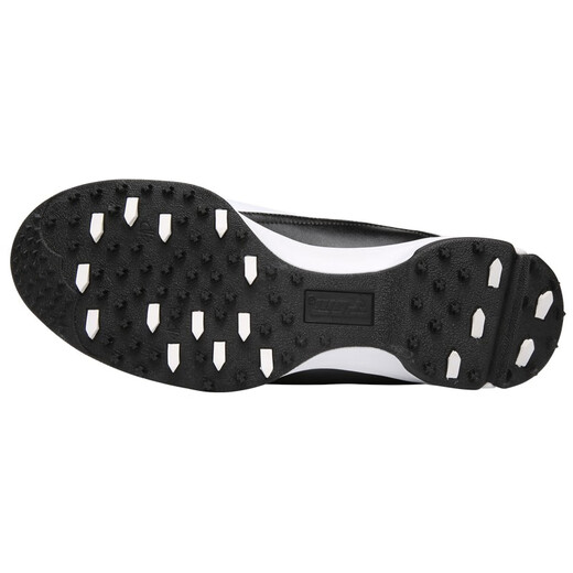 PGM Golf Shoes Men's Waterproof Shoes Anti-Slip Fixing Nails Knob Laces Golf Men's Shoes XZ143-White Blue 42