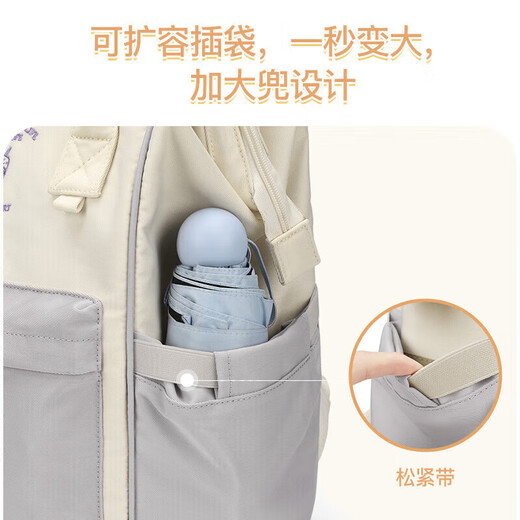 POLO双肩包女士背包妈咪包书包大学生大容量电脑包生日礼物送女友