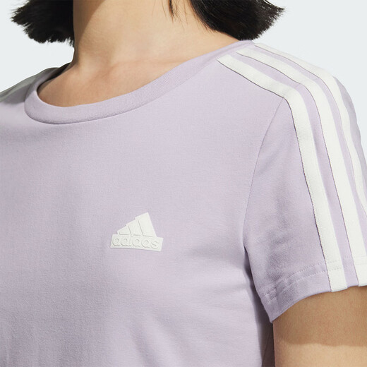 Adidas阿迪达斯2024春女时尚百搭运动休闲短袖T恤 JI9794 M