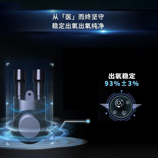 Philips oxygen concentrator 5 liters 5L original machine medical grade home elderly 5 liter oxygen inhalation oxygen machine EverFlo Q Philips Everflo regular model + blood pressure monitor + oxygen inhalation gift pack