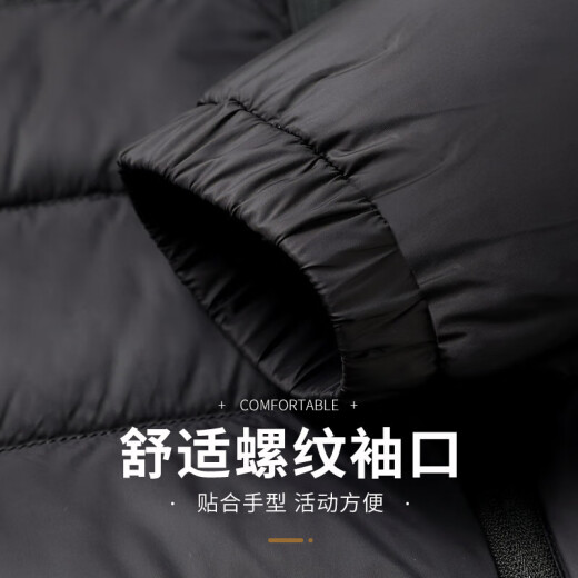 雪中飞90绒轻薄羽绒服男女同款连帽时尚休闲秋冬保暖情侣外套男170