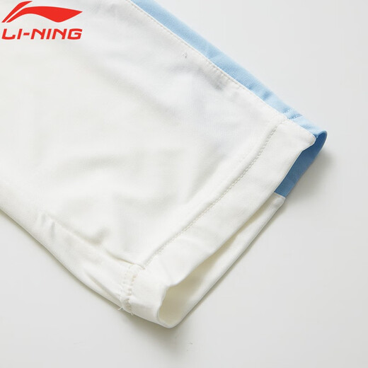 
Li Ning (LI-NING) Tai Chi Suit 2025 new high-elastic milk silk eight-section Jin Tai Chi training suit full set of Tai Chi martial arts training style white/light blue long sleeves [high elastic and smooth] XL (weight 145-160 Jin [Jin equals 0.5 kg])