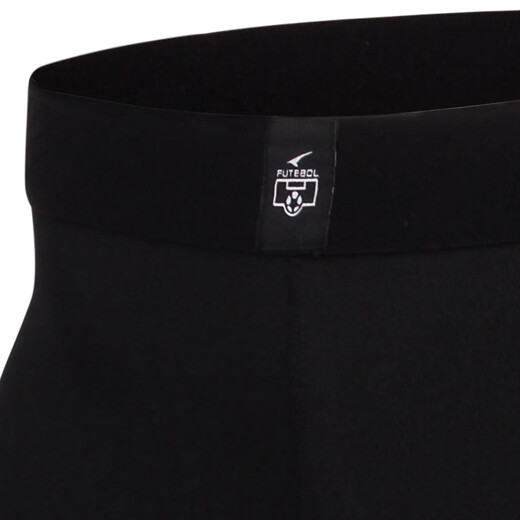 UCAN Rick's new men's tights, breathable elastic support base football tackle sports pants, game training, running, mid-waist short, black L